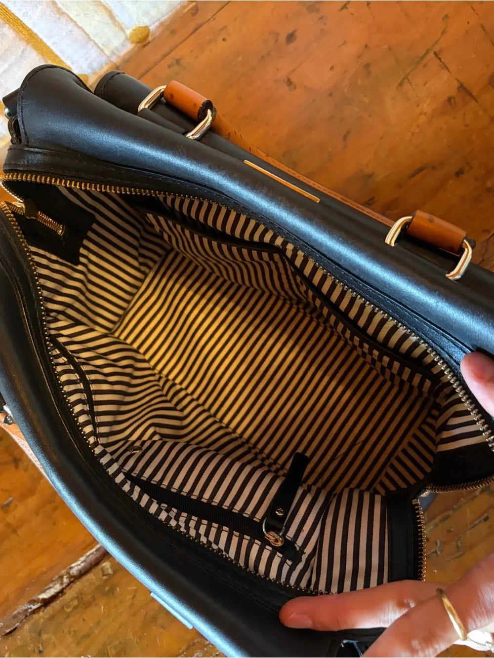 Kate Spade Black Leather Purse